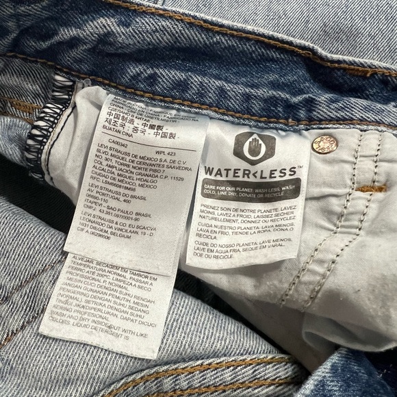 LEVI’S Wedgie Button Fly Jeans Size 24 Medium Wash - Picture 6 of 9